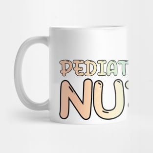 Pediatric Nurse Rainbow Mug